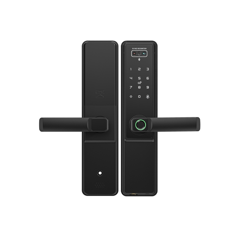 Image of B3 Ultra-Black 3D Face & Palm Vein TUYA Smart Door Lock