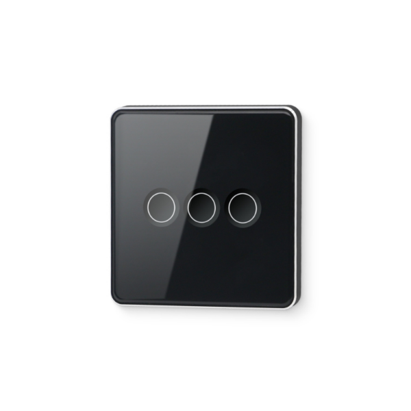 Image of MTLNS03 ZigBee Touch Switch 3Gang (N is optional)