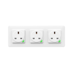 Image of MYQ-A16KT Tuya WiFi Type G UK Wall Socket - Triple