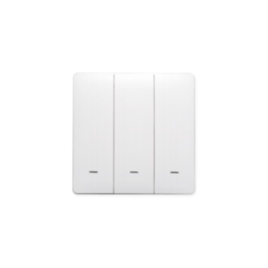 Image of MYQ-WKLS03 WiFi Push Button Light Switch without Neutral 3Gang