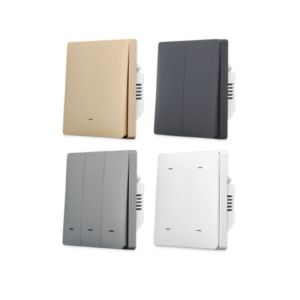 Image of MYQ-WKLS04 WiFi Push Button Light Switch without Neutral 4Gang