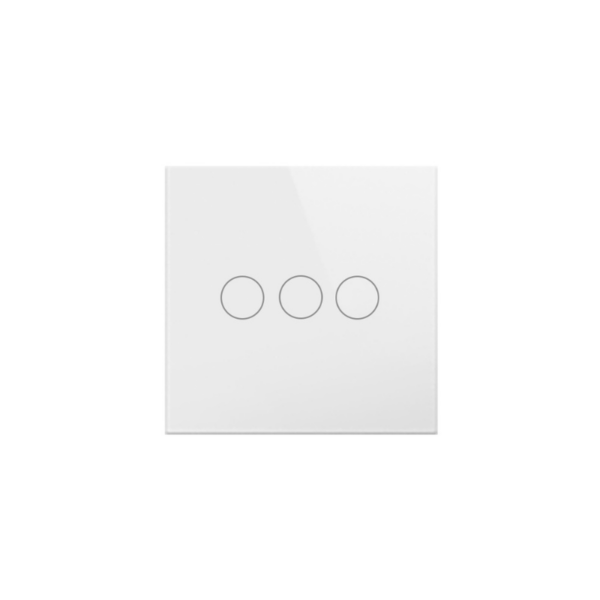 Image of MYQ233 ZigBee Touch Switch 3Gang (N is optional)