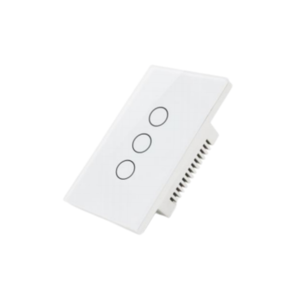 Image of MYQ233 ZigBee Touch Switch 3Gang (N is Optional)