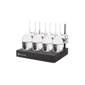 Image of MYQ-8204-Q 3.0MP H.265 Wireless CCTV Kit (4 Dome Cameras + 8CH NVR)
