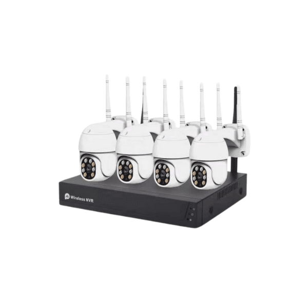 Image of MYQ-8204-Q 3.0MP H.265 Wireless CCTV Kit (4 Dome Cameras + 8CH NVR)